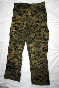 USMC GEN II APECS GORE-TEX COLD WEATHER MARPAT CAMO PANTS - SMALL LONG