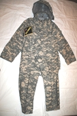 New Genuine Us Army Acu Digital Camouflage Nomex Free EWOL Set - Small Short