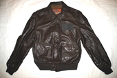 US AIR FORCE COOPER FLYERS MEN'S LEATHER BOMBER TYPE A-2 JACKET - SIZE 40R