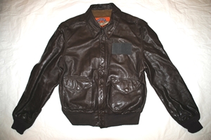 US AIR FORCE COOPER FLYERS MEN'S LEATHER BOMBER TYPE A-2 JACKET - SIZE 40R