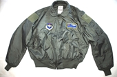 USAF GREEN NOMEX FIRE RESISTANT SUMMER FLYERS JACKET CWU-36/P - X-LARGE