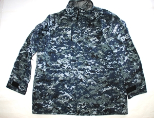 US NAVY NWU GORE TEX COLD WEATHER DIGITAL CAMOUFLAGE PARKA - X-LARGE X-LONG