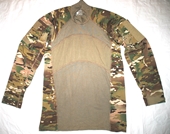 US ARMY ISSUE - MULTICAM ARMY COMBAT NOMEX FLAME RESISTANT SHIRT - LARGE