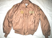 USAF TAN NOMEX FIRE RESISTANT COLD WEATHER FLYERS JACKET CWU-45/P - X-LARGE