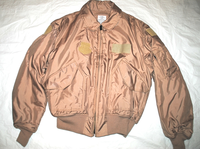 USAF TAN NOMEX FIRE RESISTANT COLD WEATHER FLYERS JACKET CWU-45/P