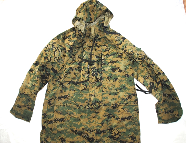 USMC GEN II APECS GORETEX COLD WEATHER MARPAT CAMO PARKA MEDIUM LONG