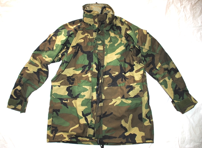 USMC ECWCS GEN II GORE TEX COLD/WET WEATHER WOODLAND CAMO PARKA ...