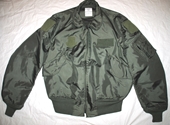 NEW USAF GREEN NOMEX FIRE RESISTANT SUMMER FLYER'S JACKET CWU-36/P - X-LARGE