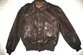 US AIR FORCE COOPER FLYERS MEN'S LEATHER BOMBER TYPE A-2 JACKET - SIZE 42R