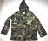 NEW US MILITARY ECWCS GORE TEX COLD WEATHER WOODLAND CAMO PARKA - LARGE REGULAR