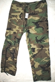 NEW US MILITARY ECWCS GORE TEX COLD WEATHER WOODLAND CAMO PANTS - MEDIUM LONG