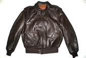 VINTAGE US AIR FORCE COOPER FLYERS MEN'S LEATHER BOMBER TYPE A-2 JACKET - SIZE 42R