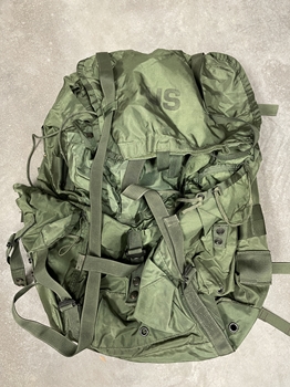 US Military Field Pack Combat Nylon Army Military Alice Backpack LC-1 Large OD