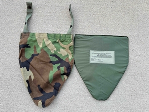 NEW USGI Groin Protection Woodland Camouflage With Inserts - Size Large/X-Large