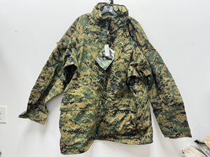 New Genuine Usmc Apecs Gore Tex Digital Marpat Cold Weather Parka - X-Large Long