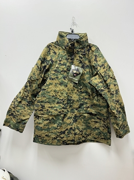 New Genuine Usmc Apecs Gore Tex Digital Marpat Cold Weather Parka - X-Large Long