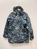 US NAVY USN NWU GORE TEX COLD WEATHER DIGITAL CAMOUFLAGE PARKA - SMALL LONG