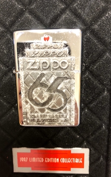 Vintage 1997 COTY 65th Anniversary Commemorative Zippo Lighter