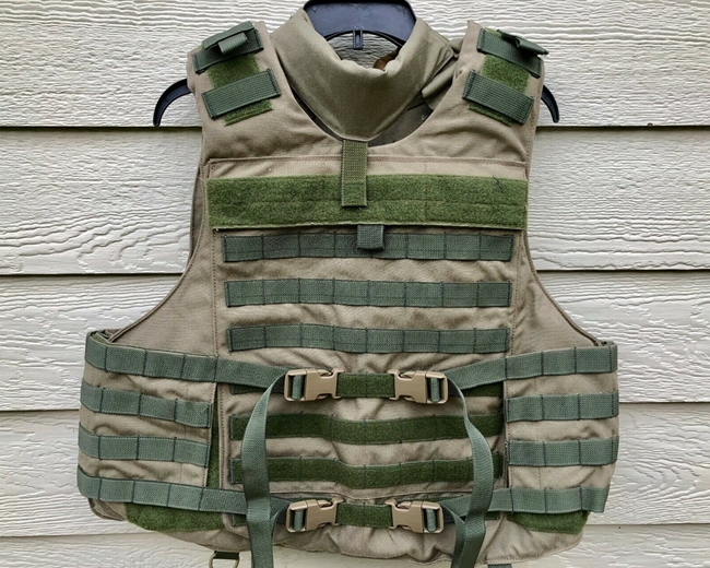 USGI TACTICAL BODY ARMOR BALLISTIC INTERCEPTOR OTV VEST WITH SOFT