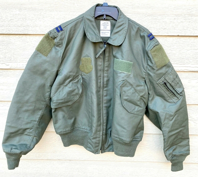 GENUINE USAF GREEN NOMEX FIRE RESISTANT SUMMER FLYERS JACKET CWU-36/P ...