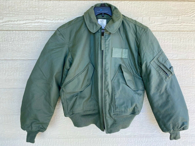 NEW USAF GREEN NOMEX FIRE RESISTANT COLD WEATHER FLYERS JACKET CWU-45/P ...