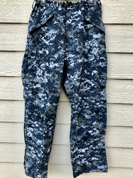 GENUINE US NAVY NWU GORE TEX COLD WEATHER DIGITAL CAMOUFLAGE PANTS ...