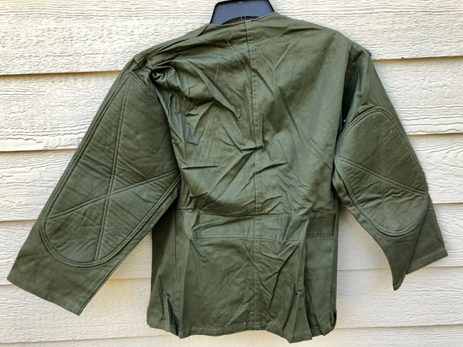 New Genuine 1980 USMC Shooting Shooters Sateen Cotton OD Green Jacket ...