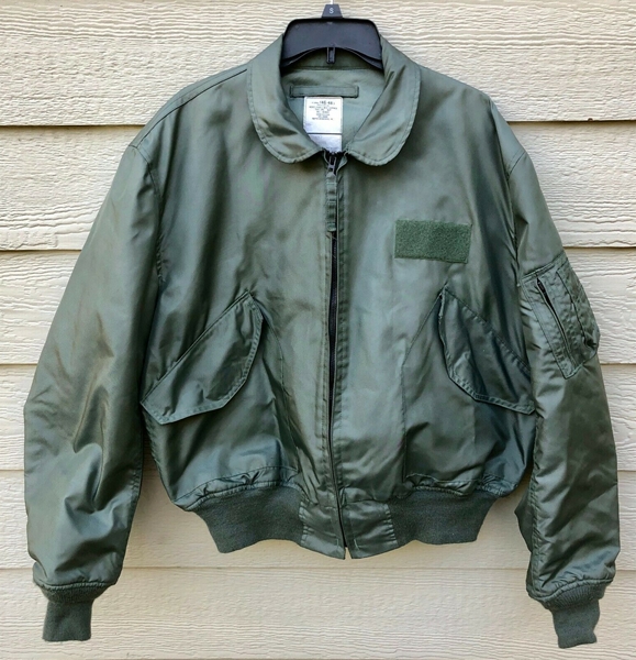 GENUINE USAF GREEN NOMEX FIRE RESISTANT SUMMER FLYERS JACKET CWU-36/P ...